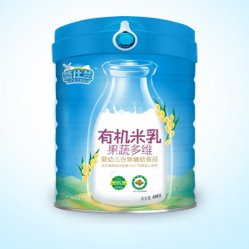 菏仕蘭 -果蔬多維有機(jī)米乳 鐵罐